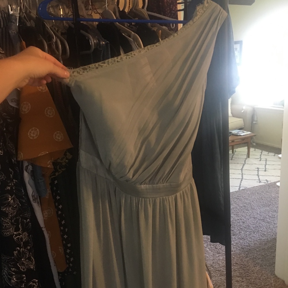 ASOS Sage Green Bridesmaids dress